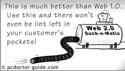 PC Doctor cartoon - Web 2.0