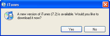 iTunes 7.2